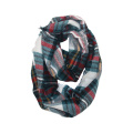 Lenço de inverno feminino feminino lenços de grife estilo tartan liso listra caxemira borla gravata com costura infinita lenços coloridos